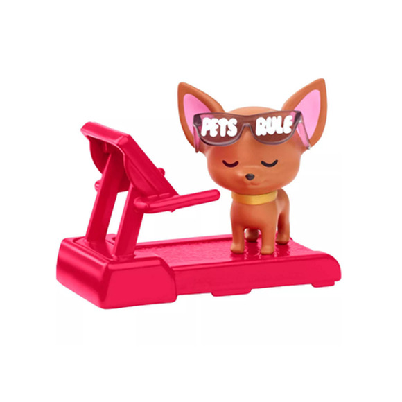 Barbie Extra Doll #16 Paisley Print Oversized Jacket  with Pet Chihuahua NIB - Picture 7 of 9